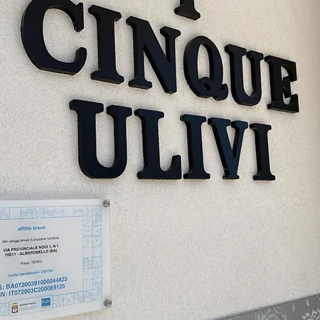I Cinque Ulivi Apartament *